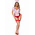 Сексуальний костюм медсестри Leg Avenue, M, 2 предмета, біло-червоний (207523) – фото 7