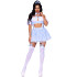 Сексуальне вбрання Дороті Leg Avenue Ruby Slipper Sweetie, S, 4 предмети, біло-блакитний (207535) – фото 7