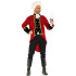 Мужской костюм капитана M/L, Leg Avenue, 2 предмета, красный (207654) – фото 3