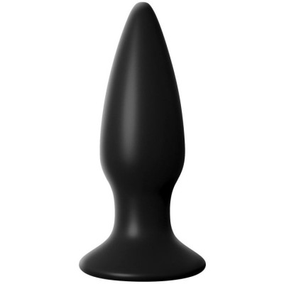 Анальна пробка з вібрацією pipedream чорна, 10.9 х 3.6 см (52881) – фото 1