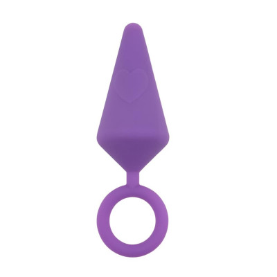 Анальна пробка Chisa Candy Plug l фіолетова, 13.2 х 4 см (205362) – фото 1