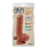 Фаллоимитатор реалистичный Chisa Bottomless pleasure на присоске, коричневый, 20 х 4.5 см (205381) – фото 3