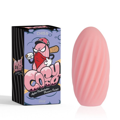 Мастурбатор нереалистичный яйцо Chisa Cozy Alfa, розовый, 10.6 х 5.5 см (205465) – фото 1
