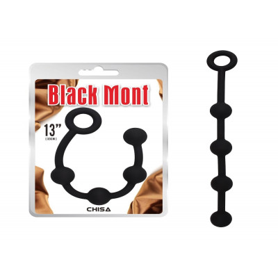 Анальные бусы Black Mont ”P” Storm Beads S Chisa (41109) – фото 1