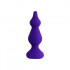 Анальна пробка фігурна Sholt фіолетова, 10 х 3 см (205515) – фото 2
