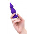 Анальная пробка фигурная Sholt фиолетовая, 10 х 3 см (205515) – фото 5