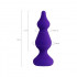 Анальная пробка фигурная Sholt фиолетовая, 10 х 3 см (205515) – фото 4