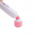 Вібратор мікрофон Chisa Basic Luv Theory з гнучкою шийкою, біло-рожевий, 18.4 х 3.4 см (205546) – фото 2