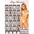 Сексуальные чулки с поясом Leg Avenue Rhinestone, OS, в сетку, со стразами, черные (207372) – фото 2