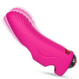 Вибратор на палец Aurora Boss Series розовый, 11.8 х 3.3 см