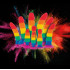 Анальная пробка TOY JOY  Fun Stuffer, M, разноцветная, 10.5 х 2.8 см (207716) – фото 2
