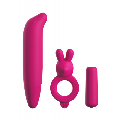 Набір секс-іграшок з вібрацією Pipedream рожевий (207808) – фото 1