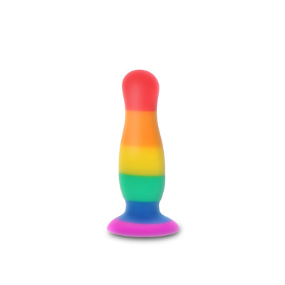 Анальная пробка TOY JOY  Fun Stuffer, M, разноцветная, 10.5 х 2.8 см (207716) – фото 1