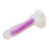 Фалоімітатор реалістичний світиться Dream Toys на присоску, фіолетовий, 19 х 3.8 см (205688) – фото 7