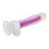 Фалоімітатор реалістичний світиться Dream Toys на присоску, фіолетовий, 19 х 3.8 см (205688) – фото 6