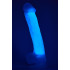Фаллоимитатор реалистичный светящийся Dream Toys на присоске, фиолетовый, 19 х 3.8 см (205688) – фото 10