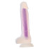 Фаллоимитатор реалистичный светящийся Dream Toys на присоске, фиолетовый, 19 х 3.8 см (205688) – фото 4