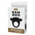 Эрекционное кольцо с вибрацией Dream Toys Ramrod черное, 8 х 3.2 см (205883) – фото 2