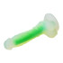 Фаллоимитатор реалистичный светящийся Dream Toys на присоске, зеленый, 17 х 3.5 см (205689) – фото 5