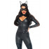 Сексуальный костюм кошечки Leg Avenue Wicked Kitty, S, 4 предмета, черный (216049) – фото 7