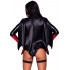 Сексуальный костюм Leg Avenue Bat Woman, XS,  из 4 предметов, черно-красный (207540) – фото 8