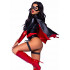 Сексуальный костюм Leg Avenue Bat Woman, M,  из 4 предметов, черно-красный (207538) – фото 3