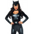 Сексуальный костюм кошечки Leg Avenue Feline Femme Fatale, M, 3 предмета, черный (207426) – фото 5