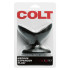 Анальная пробка-лотос COLT, M, черная, 5 х 5.7 см (215860) – фото 3