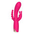 Вібратор-кролик рельєфний з ялинкою Aphrodite Toy Joy рожевий, 21 х 3.7 см (215828) – фото 5