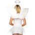 Комплект аксессуаров ангела Leg Avenue, OS, белый (216009) – фото 4
