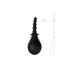 Анальний душ з насадкою у вигляді кульок easytoys чорний, 22 х 2.5 см (214234) – фото 2