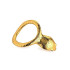 Эрекцонное кольцо с коброй Master Series золотое, 8.5 х 4.5 см (214516) – фото 3