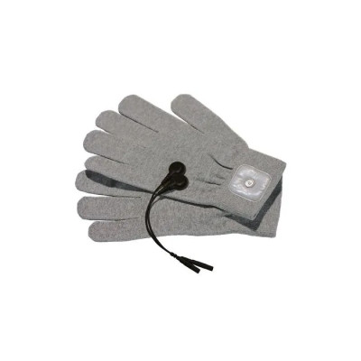 Рукавички для електросексу Mystim Magic Gloves сірі (214133) – фото 1