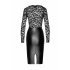 Сексуальне плаття, M, F295 Noir Handmade Euphoria з мереживним верхом, вінілове, чорне (217227) – фото 5