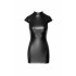 Эротическое платье винил, M, F309 Noir Handmade Fantasy с вырезом на спине, со шнуровкой, черное (217256) – фото 4