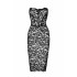 Эротическое кружевное платье, S, F301 Noir Handmade Catalyst со шнуровкой, черное (217238) – фото 5