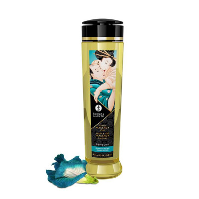 Массажное масло с цветочным ароматом Shunga, 240 мл (217340) – фото 1
