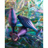 Анальна пробка з закрученим рельєфом, з каменем Anal Adventures фіолетова, 11.4 х 3.8 см (216853) – фото 3