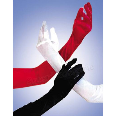 Сексуальные перчатки высокие Sunspice белые, OS (214841) – фото 1