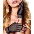 Эротические перчатки без пальцев в мелкую сетку Baci черные, O/S (204599) – фото 2