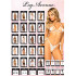 Сексуальний комплект Leg Avenue Rhinestone, O / S, в дрібну сітку зі стразами (216061) – фото 6