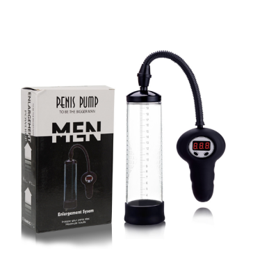 Автоматична помпа з цифровим манометром Penis Pump Men Digital (30847) – фото 1
