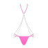 Сексуальный комплект Chainty set pink L/XL, розовый (215101) – фото 4