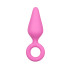 Набор анальных пробок Pink Buttplugs With Pull Ring - Set, розовый (214186) – фото 3