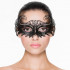 Венецианская маска металлическая, черная (33013) – фото 2