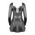 Мини-платье с заклепками Noir Handmade L, черное (37386) – фото 5