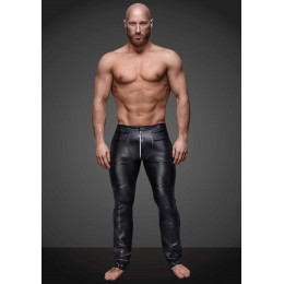 Сексуальные мужские брюки Noir Handmade из винила, размер L