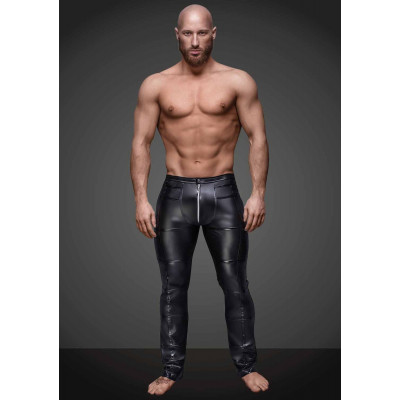 Сексуальні чоловічі штани з вінілу Noir Handmade, розмір L (37507) – фото 1
