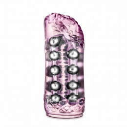 Вагина-мастурбатор фиолетовая полупрозрачная, 14 см – фото