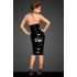 Платье с ошейником и открытой грудью виниловое Noir Handmade M (37342) – фото 6